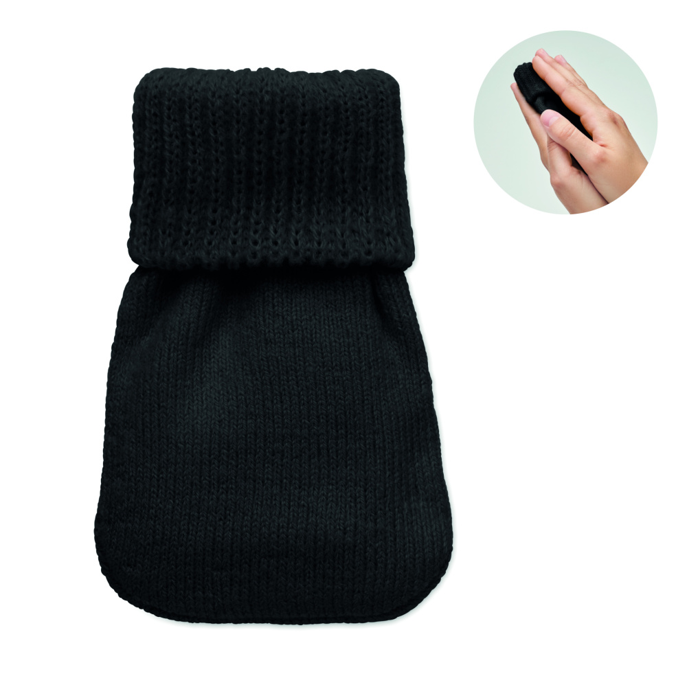 Logotrade advertising products photo of: Hand warmer knitted polyester