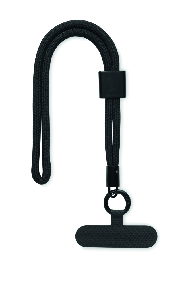 Logo trade promotional items image of: RPET phone wrist cord