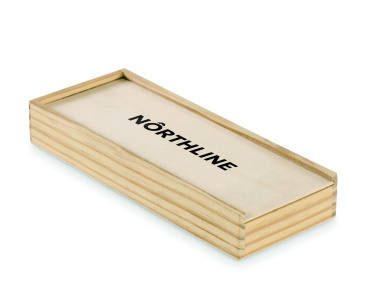 Logo trade promotional items image of: Domino and cards set