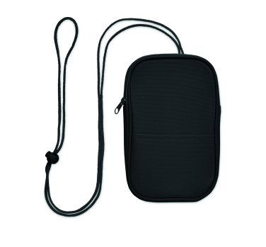 Logo trade promotional giveaway photo of: RPET cross body travel pouch