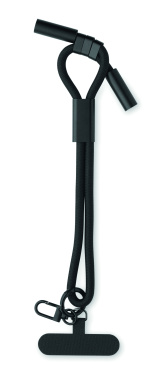 Logo trade corporate gifts image of: Charging phone wrist strap 60W