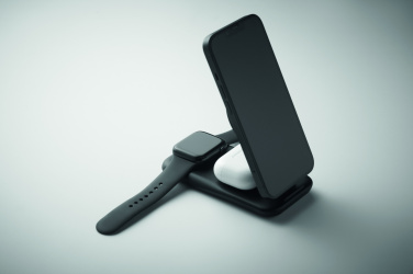 Logo trade business gift photo of: 3 in 1 wireless charger 15W