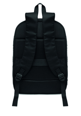 Logo trade promotional giveaway photo of: Expandable 600D RPET backpack