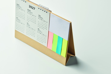 Logotrade promotional giveaways photo of: Desk calendar with memo pad