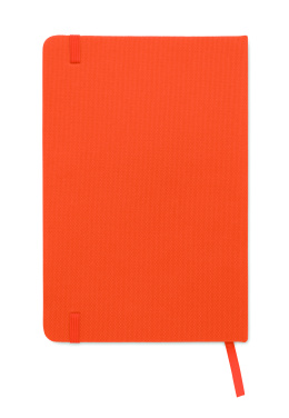 Logo trade promotional giveaway photo of: A5 RPET notebook 80 lined