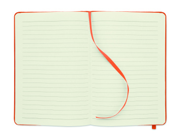 Logotrade promotional merchandise picture of: A5 RPET notebook 80 lined