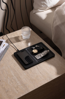 Logo trade promotional merchandise image of: VINGA Timo RCS desk charger and accessory tray