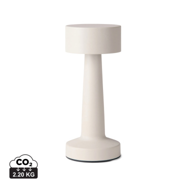Logo trade promotional merchandise photo of: VINGA Maris RCS recycled ABS table lamp