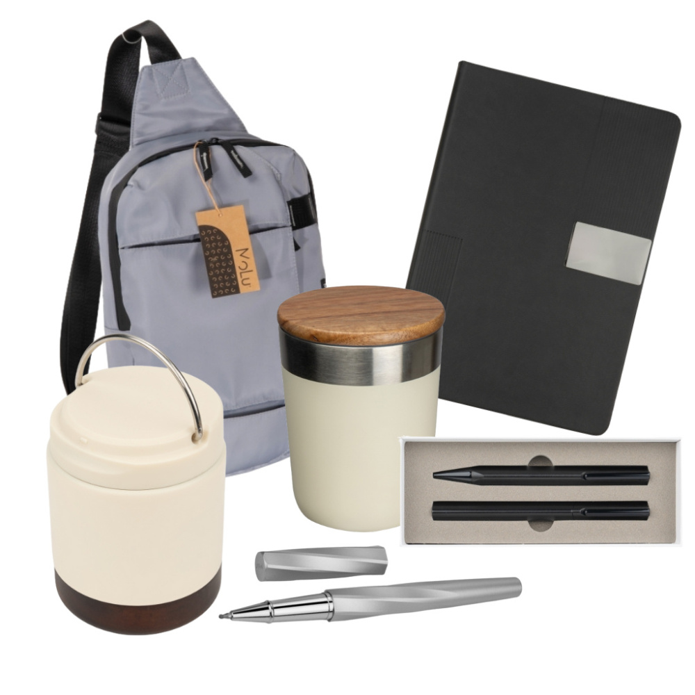 Logo trade promotional giveaways picture of: Sample Box Molu