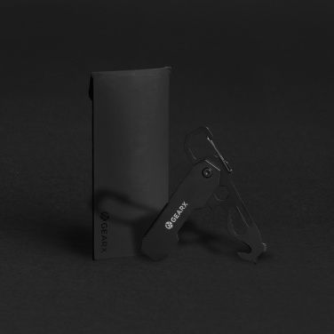 Logotrade corporate gifts photo of: Gear X foldable EDC tool with carabiner and parcel cutter