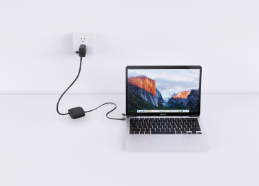 Logo trade business gifts image of: Urban Vitamin San Jose 100W stand with retractable cable