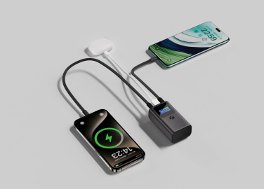 Logotrade promotional item picture of: Urban Vitamin Campbell 55W 10.000mAh pocket powerbank