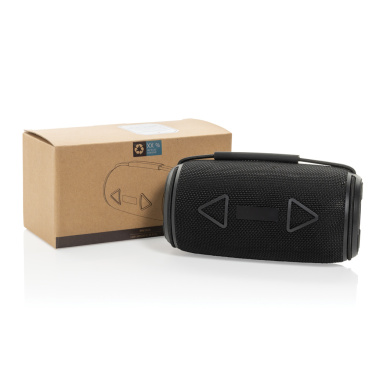 Logotrade promotional merchandise picture of: Prisma RCS recycled plastic IPX 4 waterpoof 16W speaker