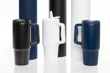 Logotrade promotional gifts photo of: Embrace Leakproof RCS recycled stainless steel tumbler 900ml