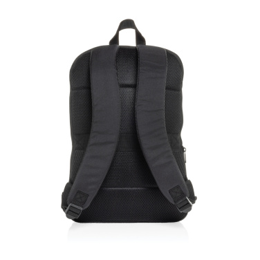 Logo trade promotional merchandise image of: Flexpack Aware™ RPET Expandable Slim 15.6" Laptop Backpack