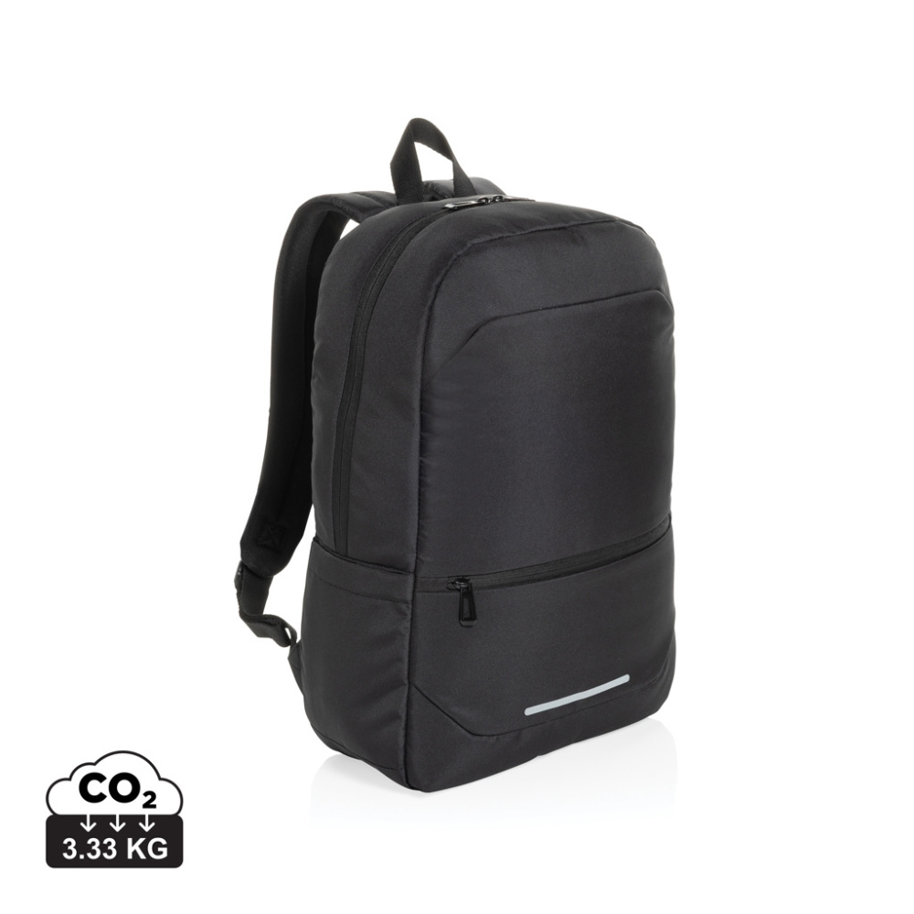 Logo trade corporate gift photo of: CityPack AWARE™ RPET Business 15.6 inch laptop backpack