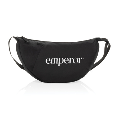 Logo trade business gift photo of: Crescent XL AWARE™ RPET half moon sling bag