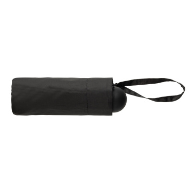 Logo trade promotional giveaway photo of: 19.5" Aware™ RPET super mini manual 190T Pongee umbrella