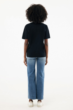 Logo trade corporate gift photo of: IQONIQ Nikko heavyweight recycled cotton t-shirt