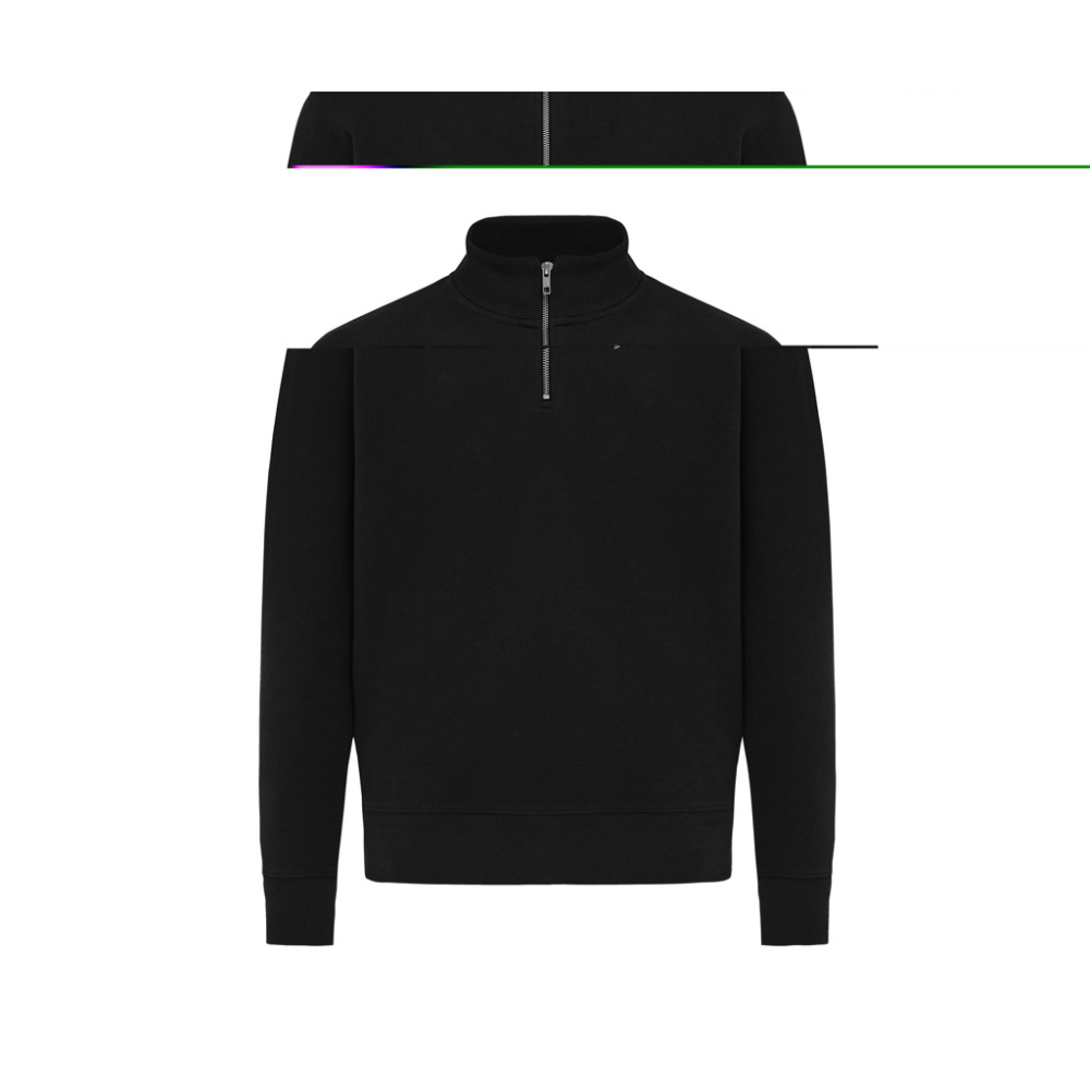Logo trade advertising product photo of: IQONIQ Elgon recycled cotton quarter zip sweater