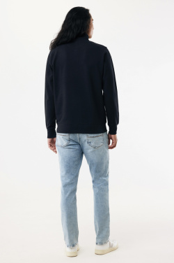 Logo trade promotional item photo of: IQONIQ Elgon recycled cotton quarter zip sweater