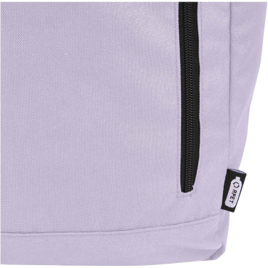 Logo trade promotional gifts picture of: Byron 15.6" GRS RPET roll-top backpack 18L