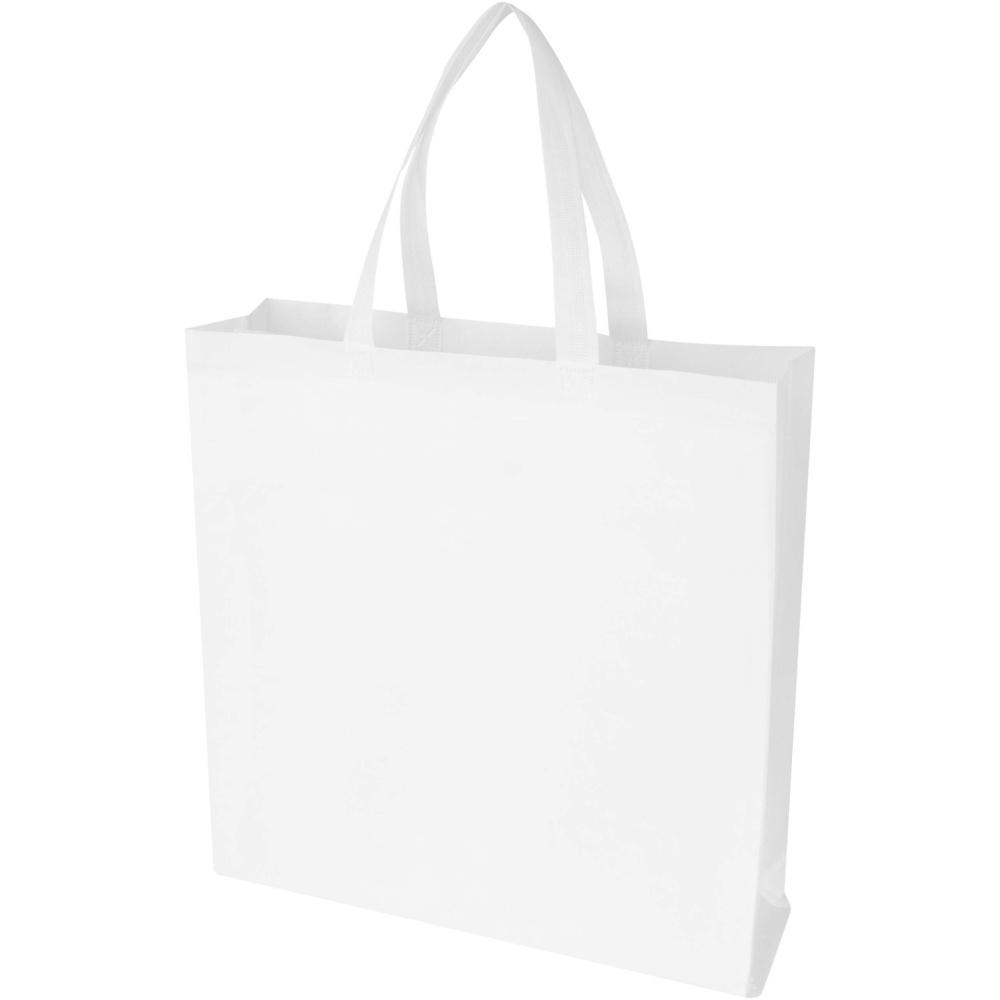Logo trade promotional items picture of: EcoSeal GRS recycled nonwoven gusset tote bag 12L