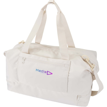 Logo trade promotional products image of: Trip Aware™ recycled travel duffel bag 42L