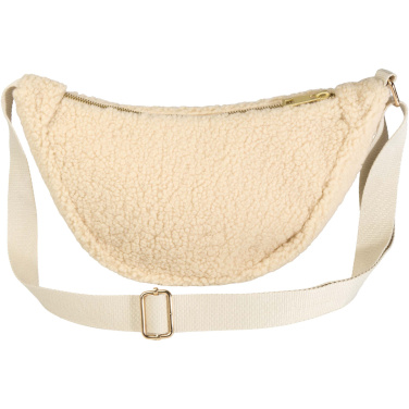 Logotrade advertising product image of: Bear GRS recycled sherpa crossbody bag 3L