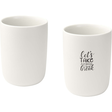 Logotrade promotional gift picture of: Male 350 ml ceramic cups - set of 2