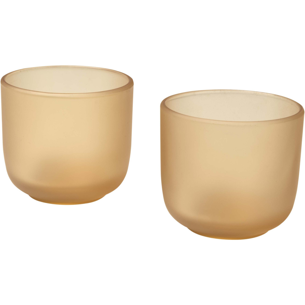 Logo trade promotional gift photo of: Male 200 ml glass cups - set of 2