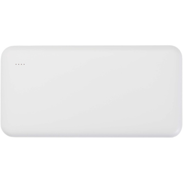 Logo trade business gifts image of: Intan 10.000 mAh 10W recycled plastic power bank