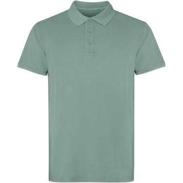 Logo trade promotional gift photo of: Cobain short sleeve unisex polo