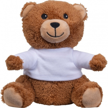 Logo trade promotional item photo of: Plush teddy bear HELSINKI