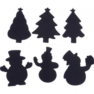 Logotrade business gifts photo of: Scratch-off Christmas ornaments SOUTH POLE