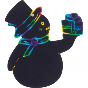 Logo trade promotional product photo of: Scratch-off Christmas ornaments SOUTH POLE