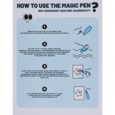 Logo trade advertising products image of: Watercoloring Book ANGERS