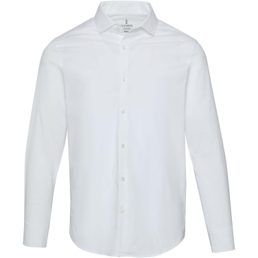 Logo trade promotional giveaways image of: Carnelian poplin men's shirt