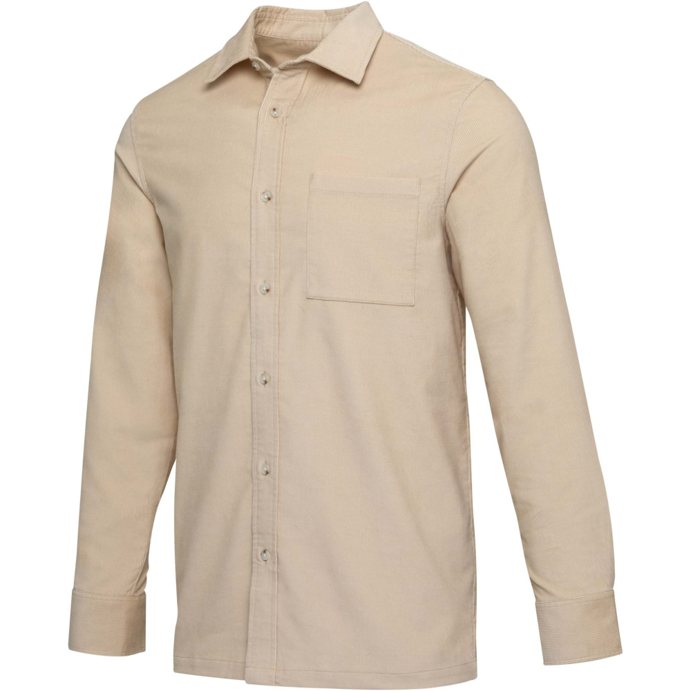 Logotrade promotional gift image of: Alum corduroy unisex shirt