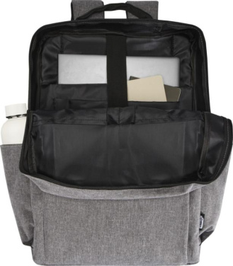 Logotrade corporate gifts photo of: Libra 15” GRS recycled laptop backpack 15L