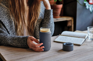 Logo trade corporate gifts picture of: Black+Blum Glass Travel Cup 340ML