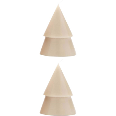Logotrade promotional giveaways photo of: Originalhome Xmas tree candle set of 2 - M