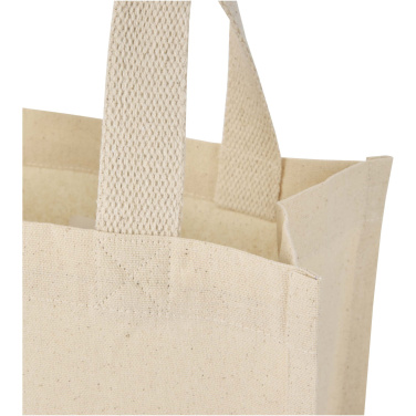 Logotrade promotional product image of: Odessa 220 g/m² GRS recycled cotton mini gusset tote bag 9L