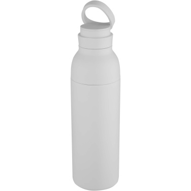 Logo trade promotional products image of: Illuminate 650 ml RCS recycled stainlesss steel double wall insulated water bottle
