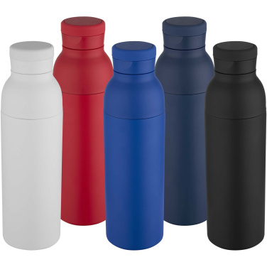 Logotrade promotional item picture of: Illuminate 650 ml RCS recycled stainlesss steel double wall insulated water bottle