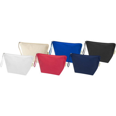 Logotrade promotional merchandise picture of: Odisha 180 g/m² OCS organic large accessory pouch 3L