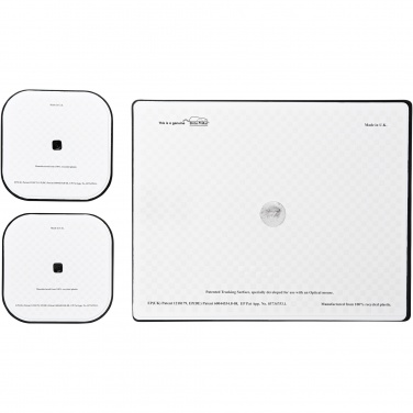 Logotrade ärikingituse foto: Brite-Mat® hiiremati ja rannaaluse komplekti kombinatsioon 3