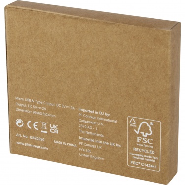 Logotrade meene foto: Loop 5000 mAh taaskasutatud plastist akupank