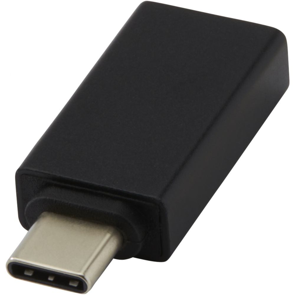 Logo trade reklaamtoote pilt: ADAPT alumiiniumist USB-C adapteriga USB-A 3.0