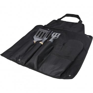 Logotrade ärikingid pilt: Gril 3-osaline BBQ tööriistade komplekt ja kinnas 